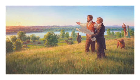 Israel Barlow with Joseph Smith