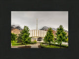 Provo Temple - Snowcapped Mountains