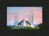 Las Vegas Temple - Pink Sunset