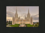 San Diego Temple - Evening Sunset