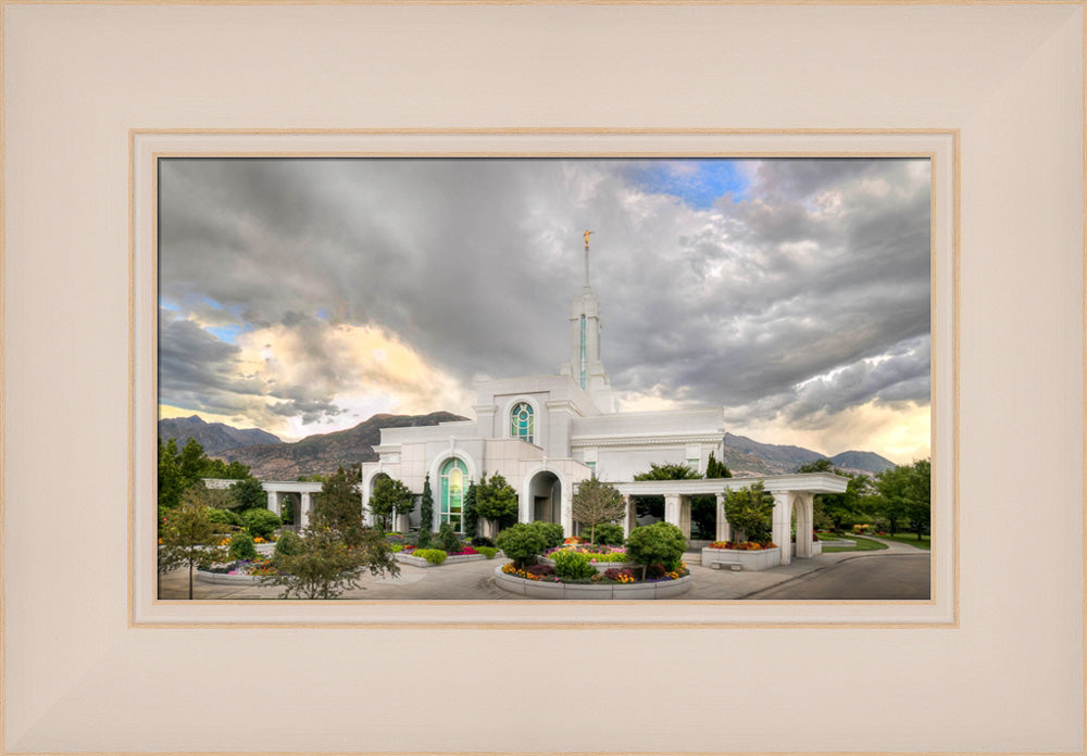 Mount Timpanogos Temple - Summer Mountains by Kyle Woodbury