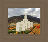 Draper Temple - Fall Splendor by Kyle Woodbury