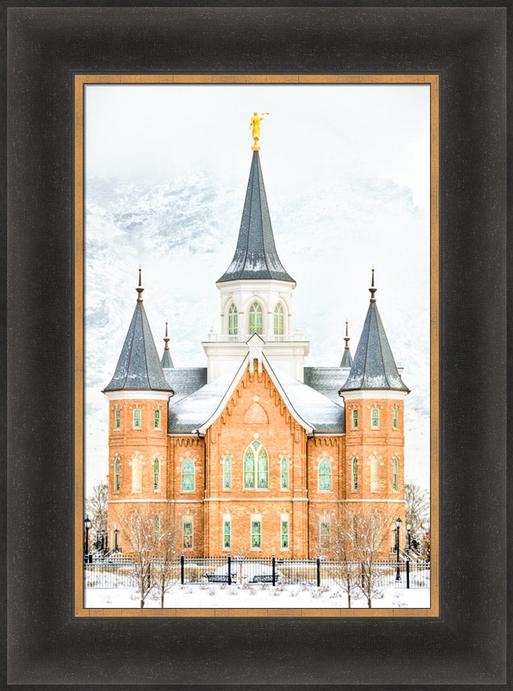 Provo City Center Temple - In January by Kyle Woodbury