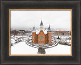 Provo City Center Temple - City From Above by Kyle Woodbury