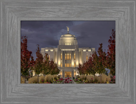 Meridian Temple - Night Lights by Kyle Woodbury