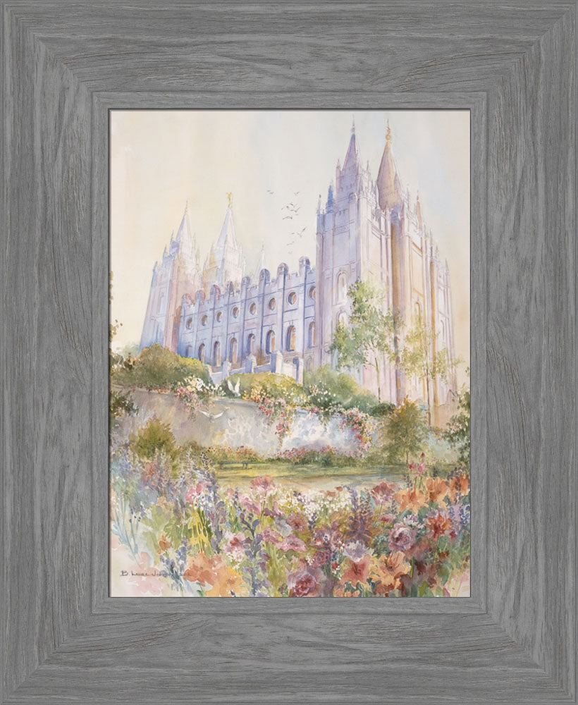 Salt Lake Temple by Laura Wilson