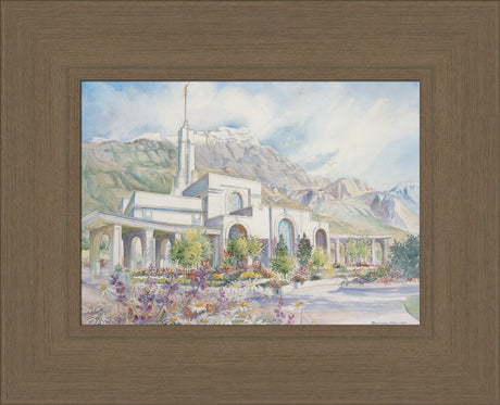 Mount Timpanogos Temple by Laura Wilson