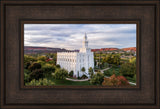 St. George Temple - Canyon View by Lance Bertola