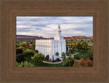 St. George Temple - Canyon View by Lance Bertola