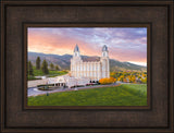 Manti Utah Temple - Greater Heights by Lance Bertola