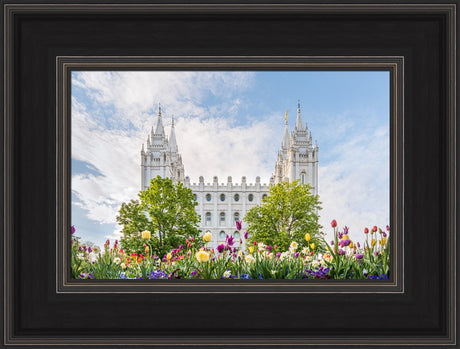 Salt Lake City Utah Temple - Assurance of Spring by Lance Bertola