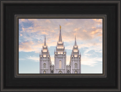 Salt Lake City Utah Temple - Guiding Lights by Lance Bertola