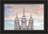 Salt Lake City Utah Temple - Guiding Lights by Lance Bertola