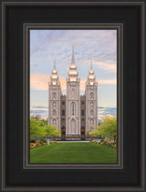 Salt Lake City Utah Temple - Spring Tranquility by Lance Bertola