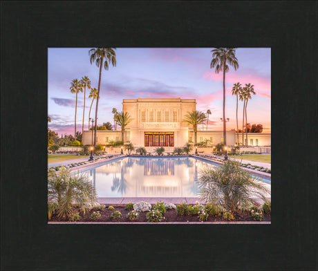 Mesa Arizona Temple - Reflection Pool by Lance Bertola