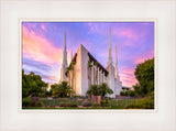 Las Vegas Nevada Temple - Vibrant Sunset by Lance Bertola