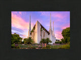 Las Vegas Nevada Temple - Vibrant Sunset by Lance Bertola
