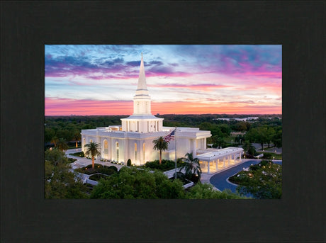 Orlando Temple - Summer Sunset by Lance Bertola