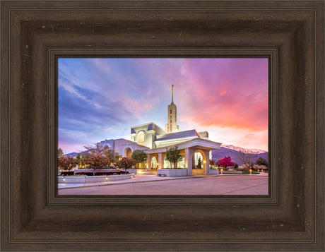 Mount Timpanogos Temple - Resplendent Hope by Lance Bertola