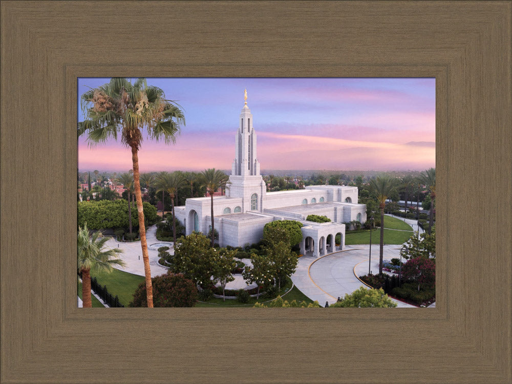 Redlands Temple - Greater Heights by Lance Bertola