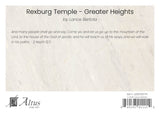 Rexburg Idaho Temple - Greater Heights by Lance Bertola