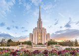 Oquirrh Mountain Temple - Beauty of Creation by Lance Bertola