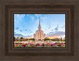 Oquirrh Mountain Temple - Beauty of Creation by Lance Bertola