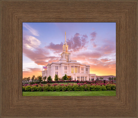 Payson Utah Temple - Lasting Luster by Lance Bertola