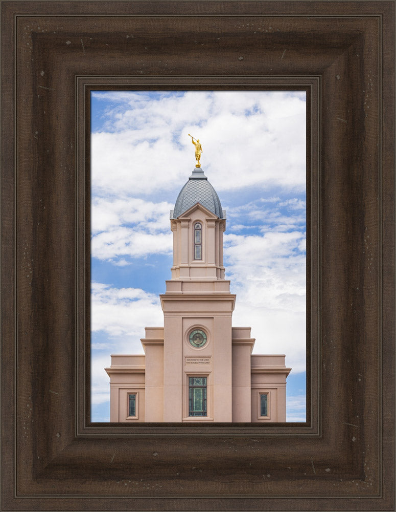 Cedar City Utah Temple - Arrows to Heaven by Lance Bertola