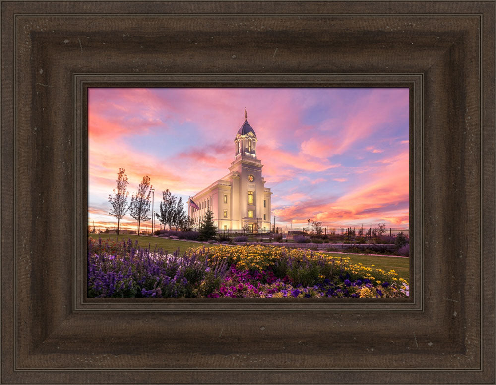 Cedar City Temple - Abiding Faith by Lance Bertola