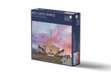 Red Cliffs Temple- Revelatory Realms 16x20 jigsaw puzzle 500 pieces