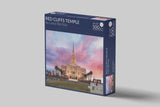 Red Cliffs Temple- Revelatory Realms 16x20 jigsaw puzzle 500 pieces