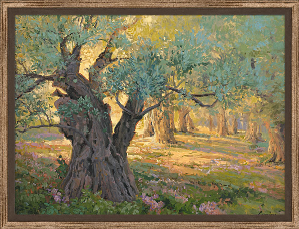 Gethsemane Prayer Garden by Linda Curley Christensen