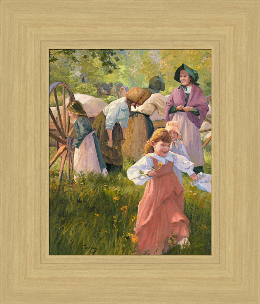 Thrill of Handcart Travel by Linda Curley Christensen | Altus Fine Art