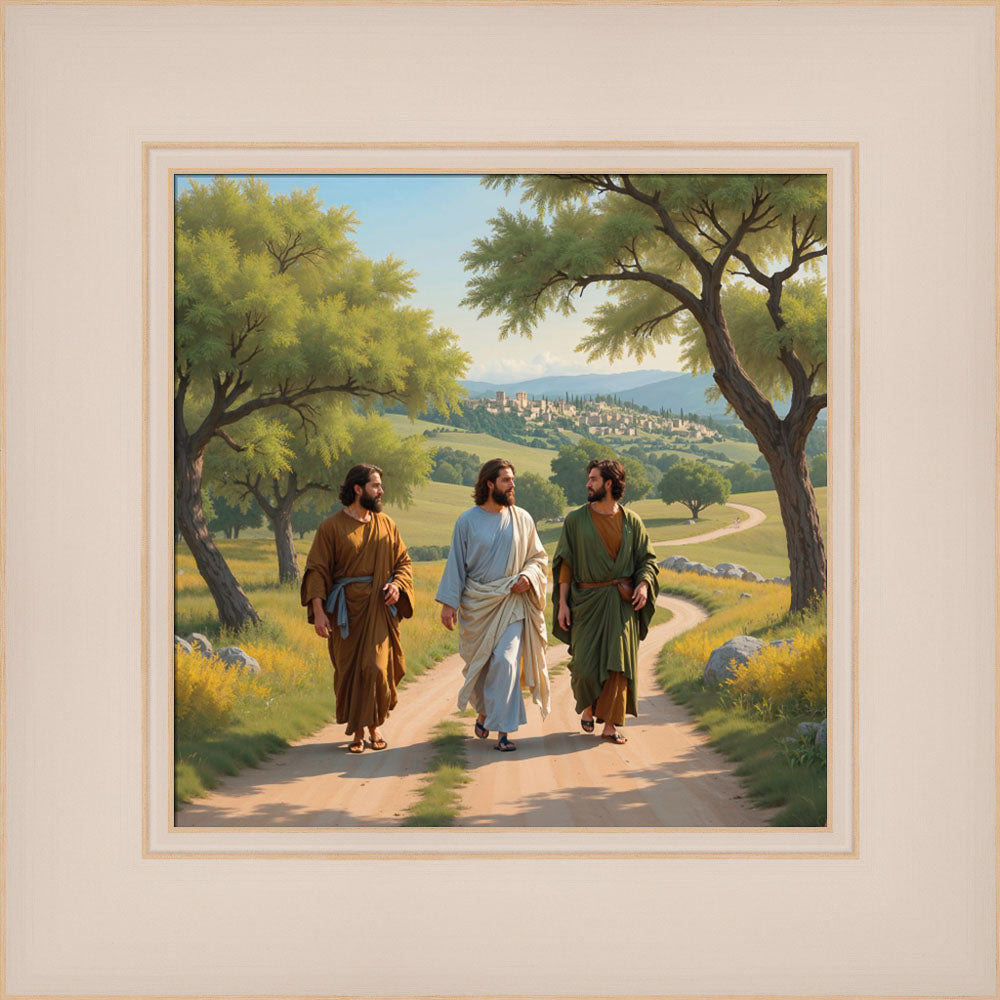 The Road to Emmaus by Leslie Pardew | Altus Fine Art