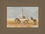 Saratoga Springs Temple- Misty Morning- Lori Hatfield