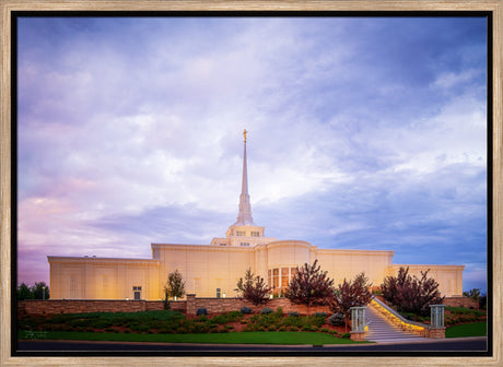 Billings Montana- His Abiding Love - framed giclee canvas