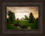 Billings Montana- Faith in Every Footstep - framed giclee canvas