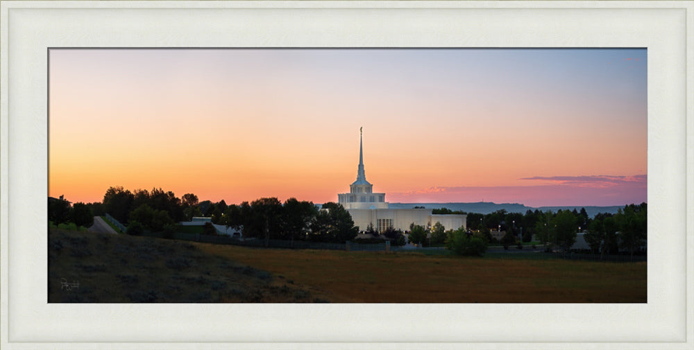 Billings Montana- Choose Ye this Day - framed giclee canvas