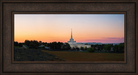 Billings Montana- Choose Ye this Day - framed giclee canvas