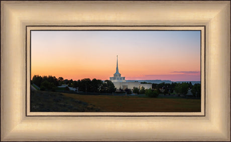 Billings Montana- Choose Ye this Day - framed giclee canvas