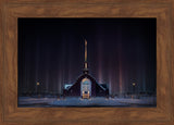 Winnipeg Manitoba Temple - Light Pillars