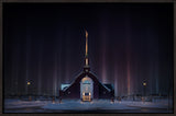 Winnipeg Manitoba Temple - Light Pillars