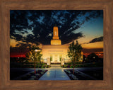 Helena Montana Temple- Solace - framed giclee canvas