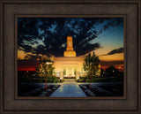 Helena Montana Temple- Solace - framed giclee canvas