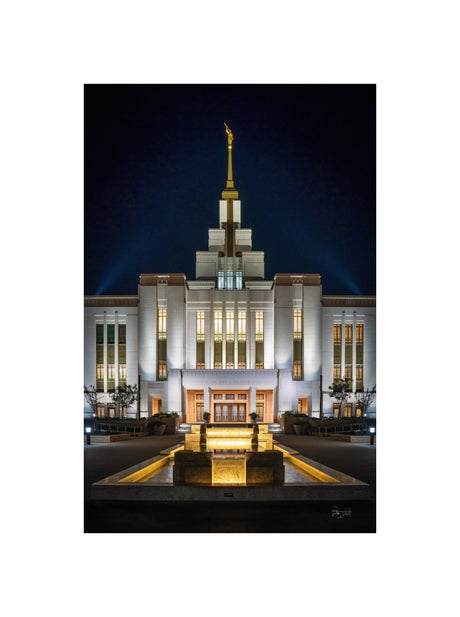 Saratoga Springs Utah Temple- A Mighty Fortress