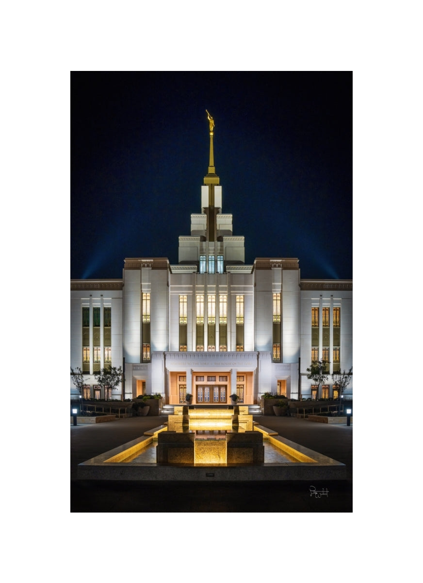 Saratoga Springs Utah Temple- A Mighty Fortress