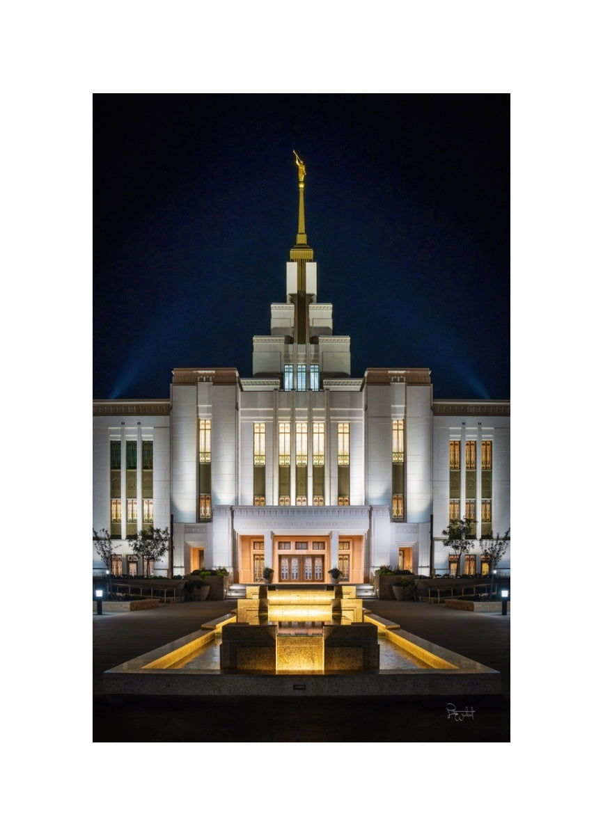 Saratoga Springs Utah Temple- A Mighty Fortress