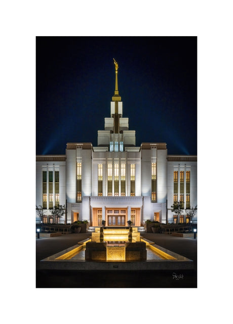 Saratoga Springs Utah Temple- A Mighty Fortress