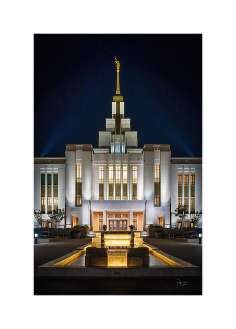 Saratoga Springs Utah Temple- A Mighty Fortress